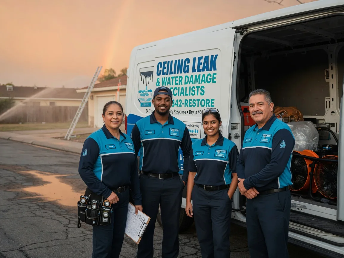 Ceiling Leak Cleanup company in Brownsburg, VA
